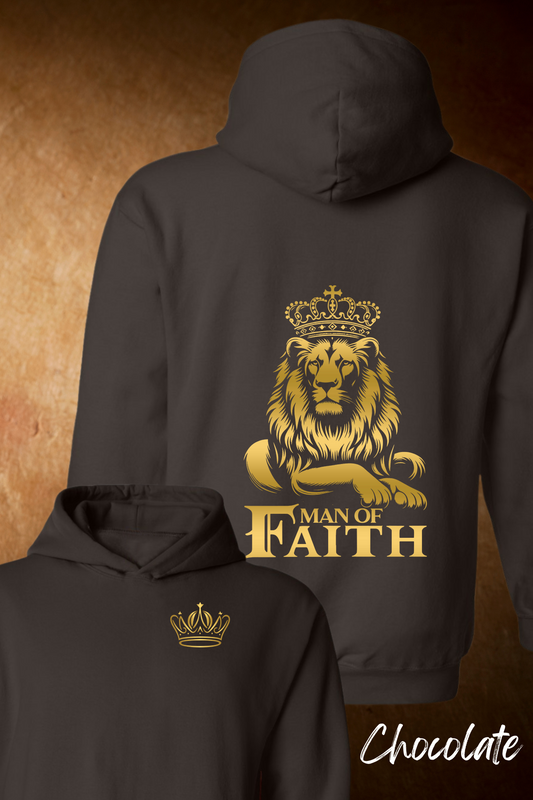 Man of Faith Lion Hoodie