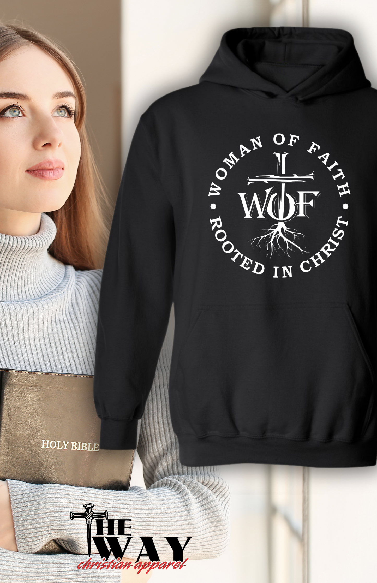 Woman of Faith Hoodie