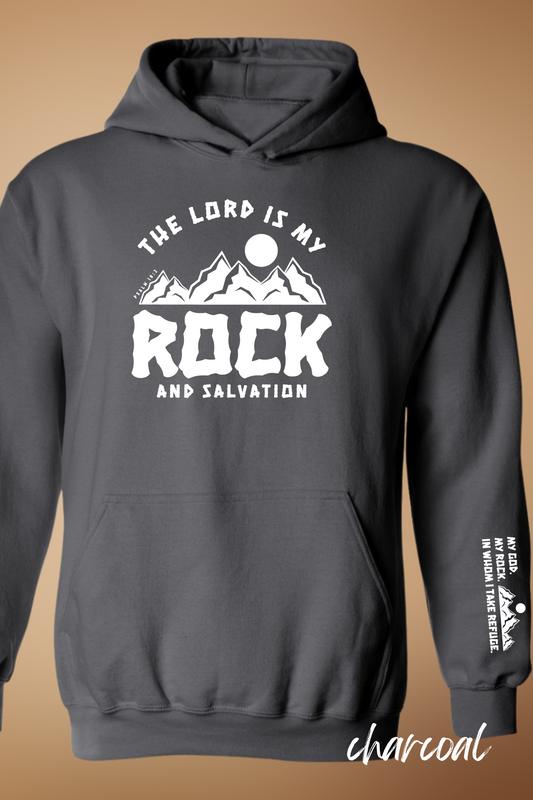 The Lord is My Rock Hoodie